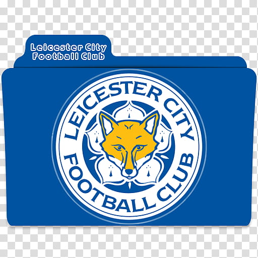 English PL Season Folder Icons , Leicester City Football Club Folder transparent background PNG clipart