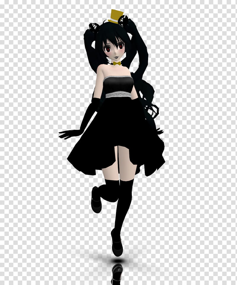 MMD FNAF~Female Nightmare [DL], female anime character illustration transparent background PNG clipart