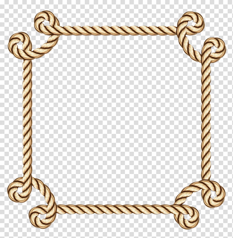 Metal, Rope, Frames, Chain, Body Jewelry, Brass, Jewellery, Hardware Accessory transparent background PNG clipart