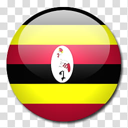 World Flags, Uganda icon transparent background PNG clipart