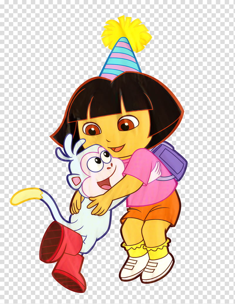 Dora and Isa playing football-free for printing and coloring for kids