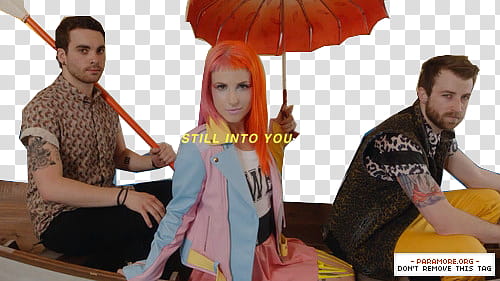 Paramore Still into you transparent background PNG clipart