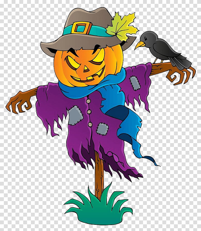 Halloween Costume, Scarecrow, Royaltyfree, Halloween , Royalty Payment, Cartoon, Silhouette, Fictional Character transparent background PNG clipart