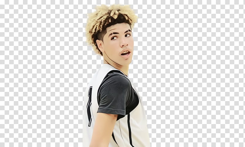Microphone, Lamelo Ball, Basketball Player, Sport, Long Hair, Human Hair Color, Shoulder, White transparent background PNG clipart