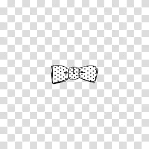 Weird Stuff II, white and black bow transparent background PNG clipart