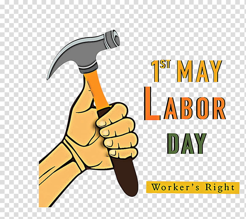 Labour Day Labor Day Worker Day, Finger, Hand, Thumb transparent background PNG clipart