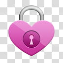 Girlz Love Icons , keylock, pink padlock transparent background PNG clipart
