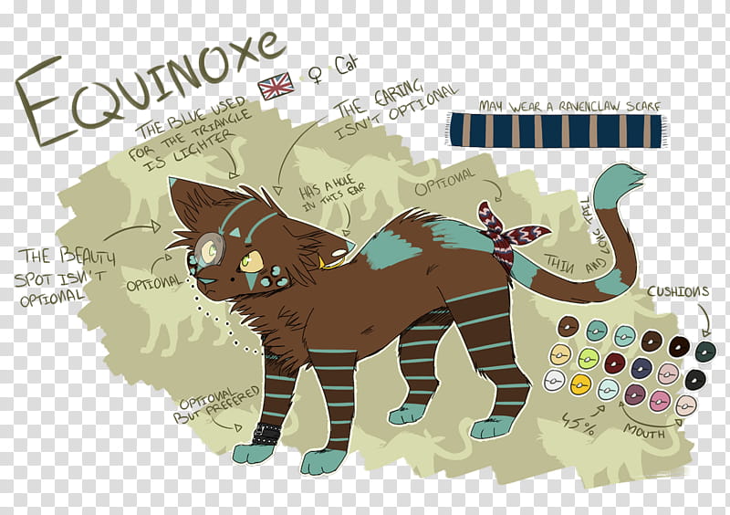 [OLD] Equinoxe Cat Refs  transparent background PNG clipart