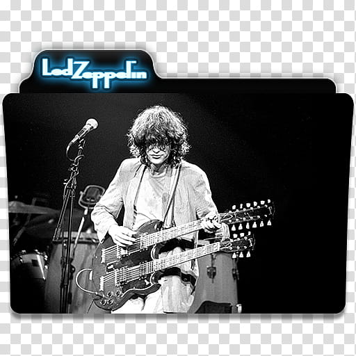 Led Zeppelin Folder Icon  transparent background PNG clipart