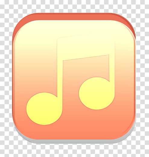 Music player icon Essential icon Music icon, Yellow, Material Property, Circle, Square, Rectangle transparent background PNG clipart