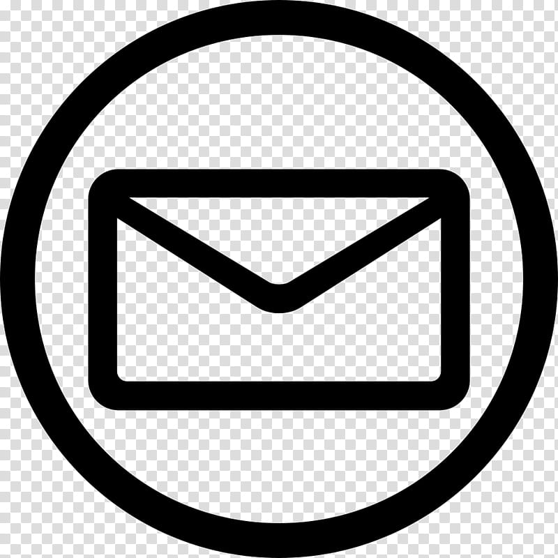 Gmail Logo, Email, Theme, Line, Symbol, Blackandwhite transparent background PNG clipart