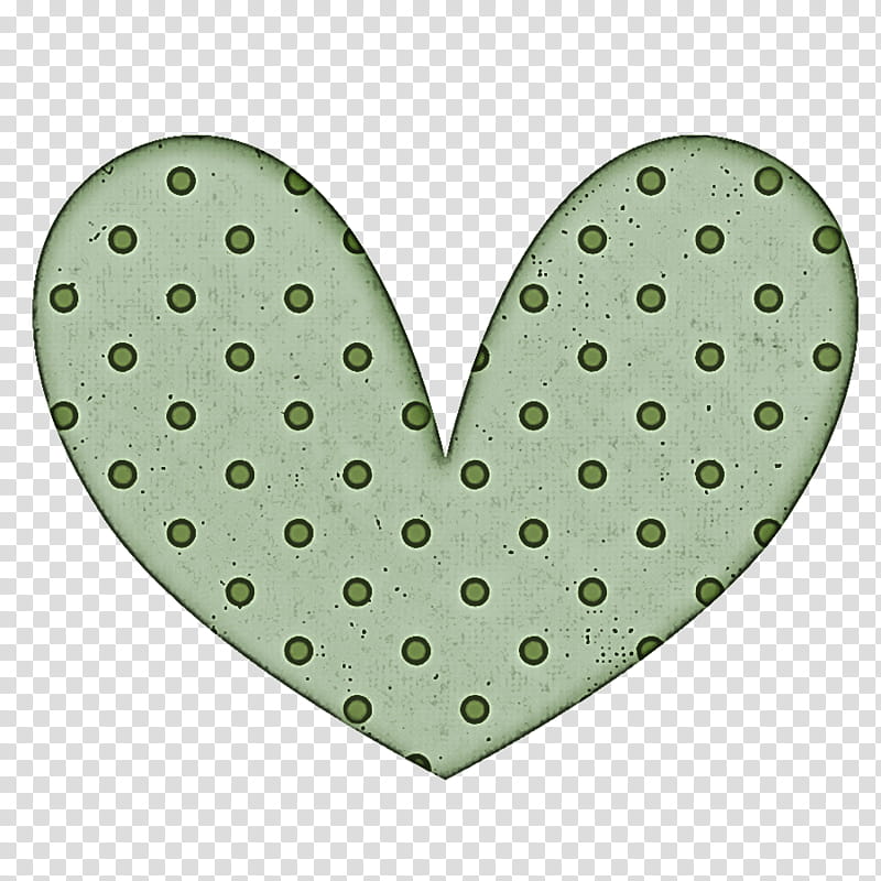 Polka dot, Green, Heart, Leaf, Plant, Beige, Cactus transparent background PNG clipart