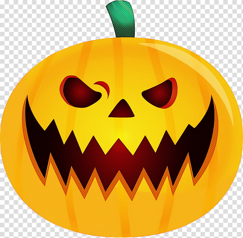 Jack-o-Lantern halloween carved pumpkin, Jack O Lantern, Halloween , Calabaza, Orange, Jackolantern, Yellow, Smile transparent background PNG clipart