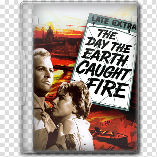 the BIG Movie Icon Collection D, The Day the Earth Caught Fire transparent background PNG clipart