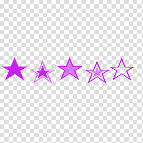 Corazones y estrellas en, purple stars illustration transparent background PNG clipart