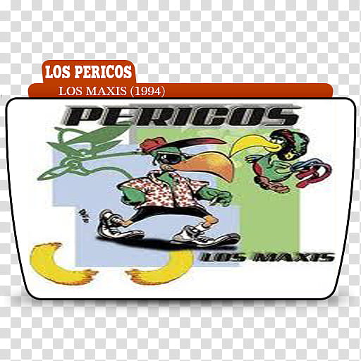 Folders icons discografia los Pericos byDanielhega, LOSMAXIS transparent background PNG clipart