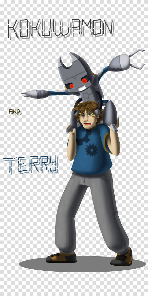 TDC Prize, Terry and Kokuwamon transparent background PNG clipart