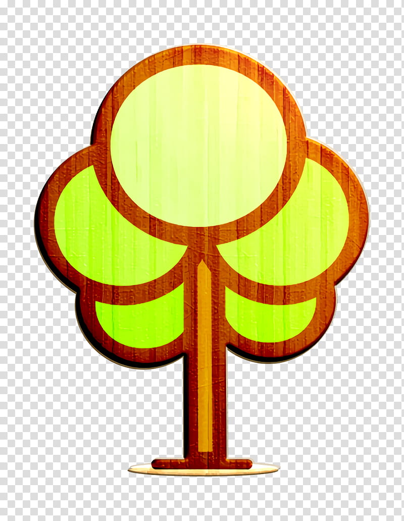 Cartoon Nature, Ecology Icon, Forest Icon, Nature Icon, Tree Icon, Yellow, Line, Meter transparent background PNG clipart