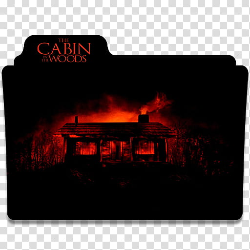 Movie Folder Icons B C , Cabin in the Woods Alt transparent background PNG clipart