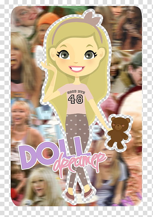 doll illustration transparent background PNG clipart