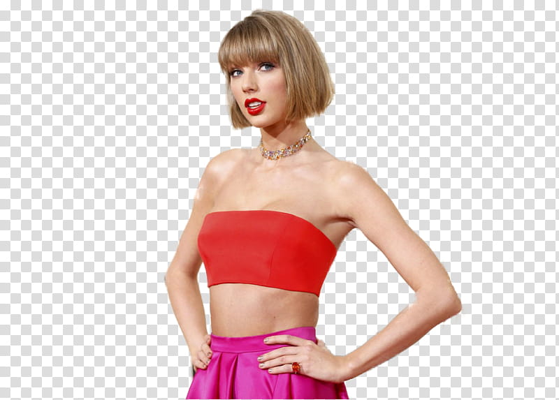 Taylor Swift  ,  transparent background PNG clipart