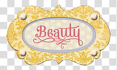 , white background with beauty text overlay transparent background PNG clipart