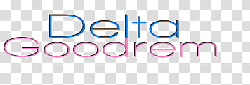 Delta Goodrem Logo transparent background PNG clipart