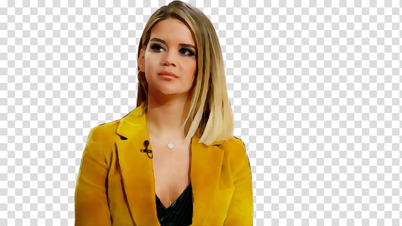 Hair, Maren Morris, American Singer, Country Pop, Fashion, Music, Outerwear, Yellow transparent background PNG clipart