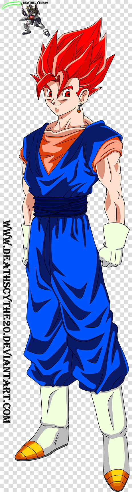 Vegetto GOD DBZ transparent background PNG clipart