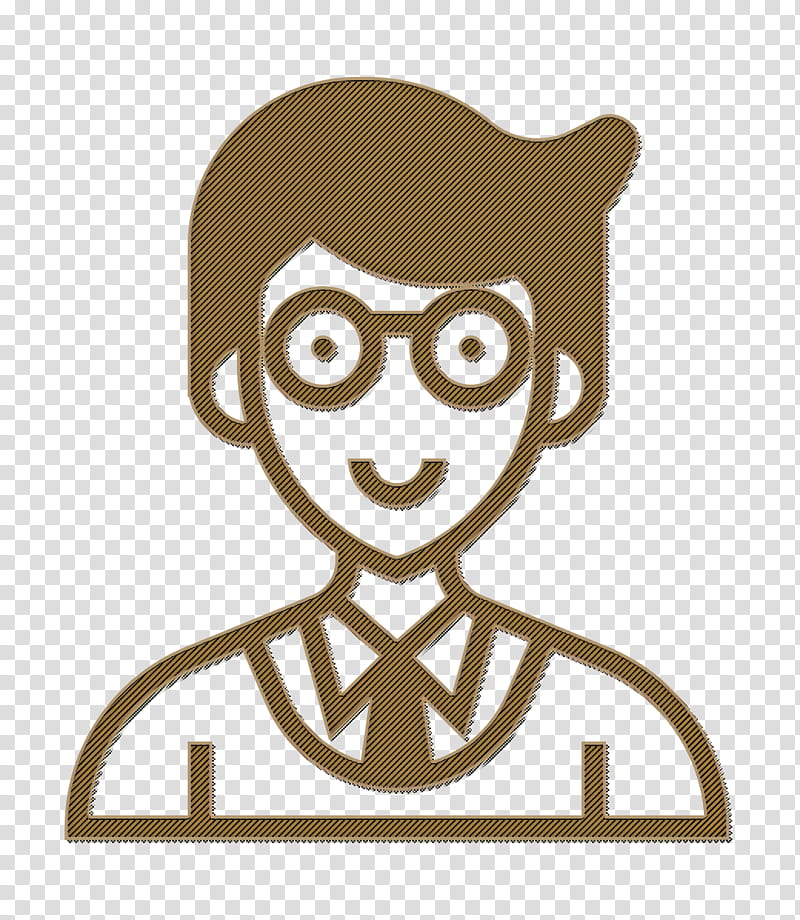 Careers Men icon Boy icon Manager icon, Facial Expression, Head, Cartoon, Glasses, Smile, Eyewear, Line Art transparent background PNG clipart