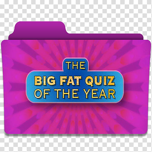 The Big Fat Quiz of Year ICO , The Big Fat Quiz () icon transparent background PNG clipart