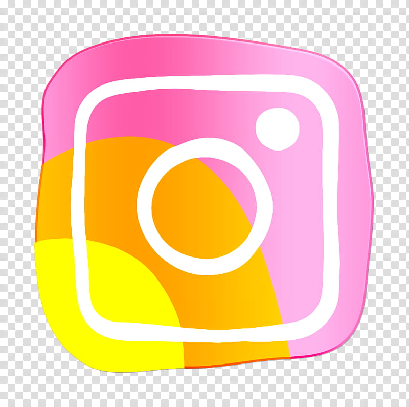 communication icon instagram icon media icon, Network Icon, Social Icon, Social Media Icon, Web Icon, Yellow, Circle, Line transparent background PNG clipart