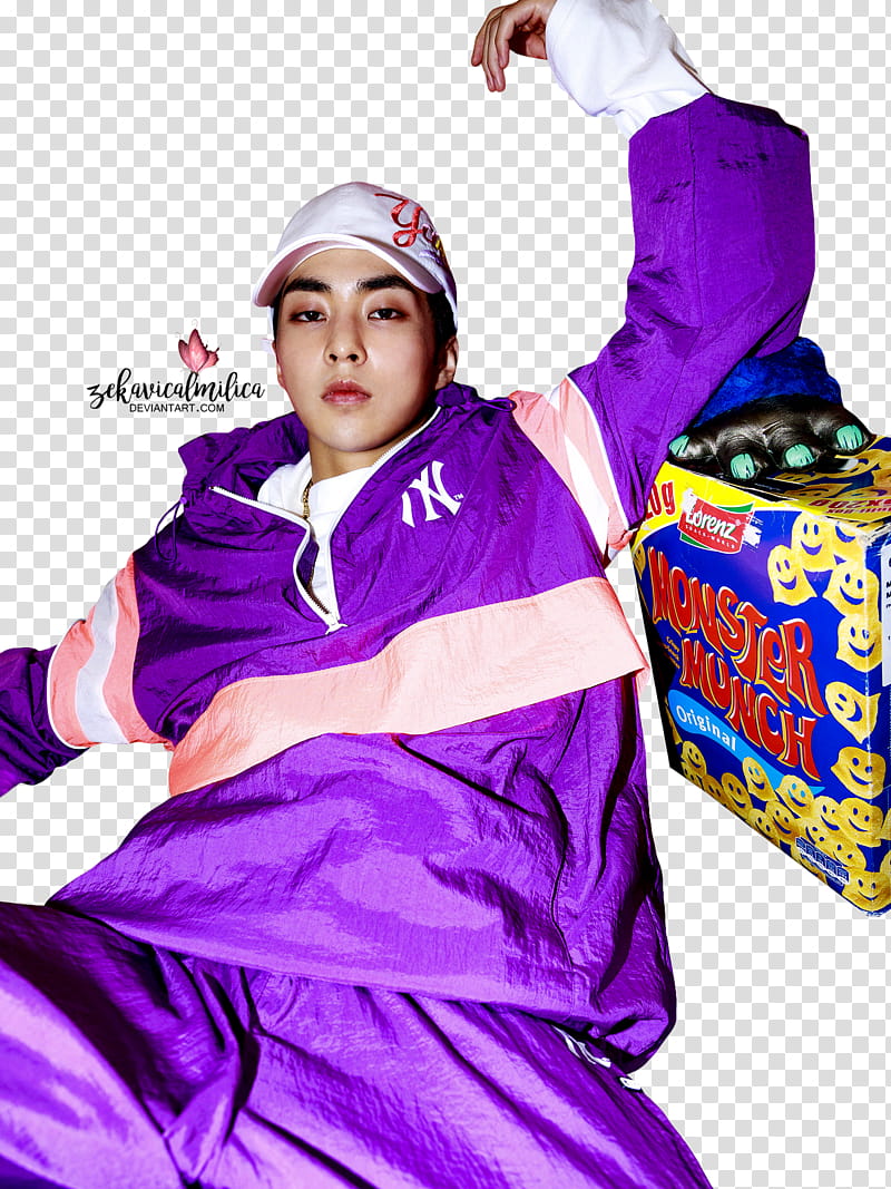 EXO Xiumin MLB transparent background PNG clipart