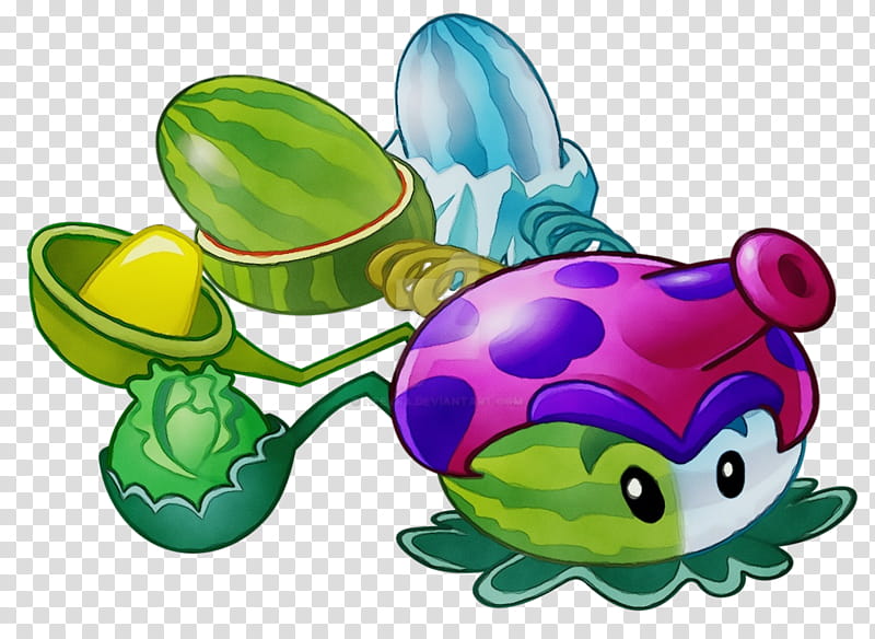 Plants vs. Zombies Peashooter illustration, Plants vs. Zombies 2