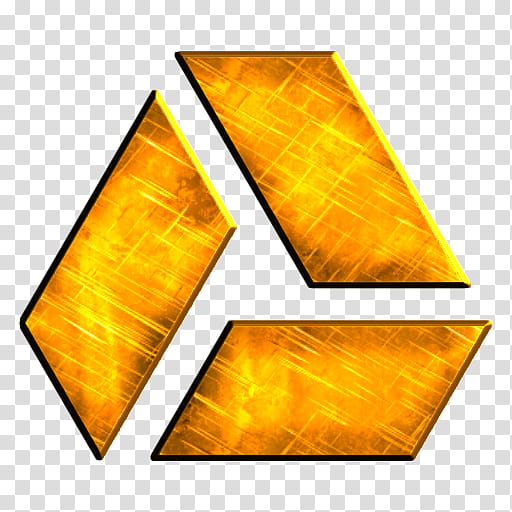 Yello Scratchet Metal Icons Part , google-drive-logo-symbol transparent background PNG clipart