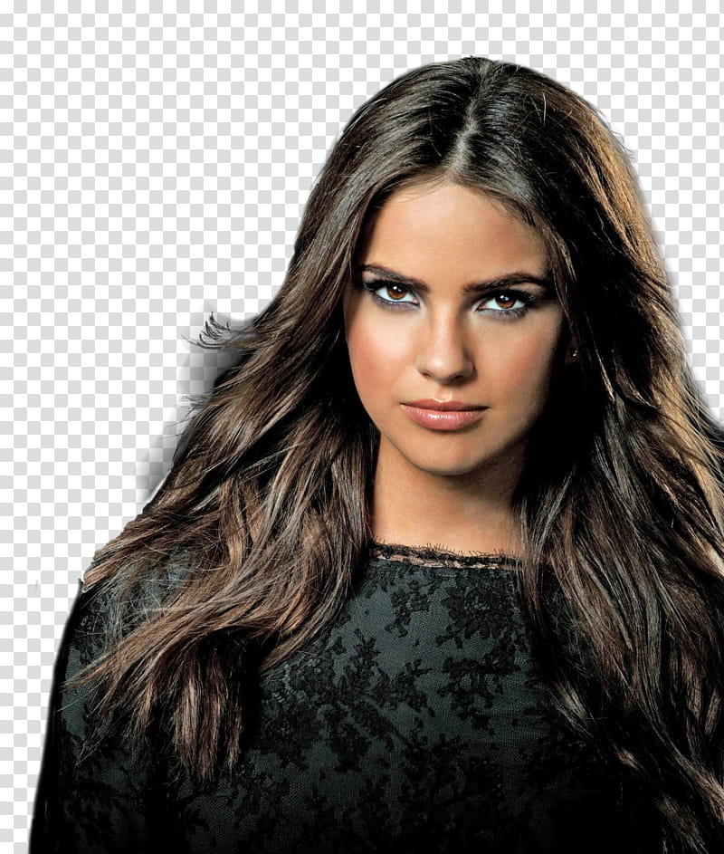 Shelley Hennig, woman wearing green and black dress with brown hair transparent background PNG clipart
