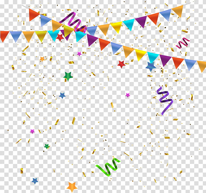 Party Background Ribbon, Confetti, Balloon, Party Popper, Birthday
, Festival, Web Banner, Line transparent background PNG clipart
