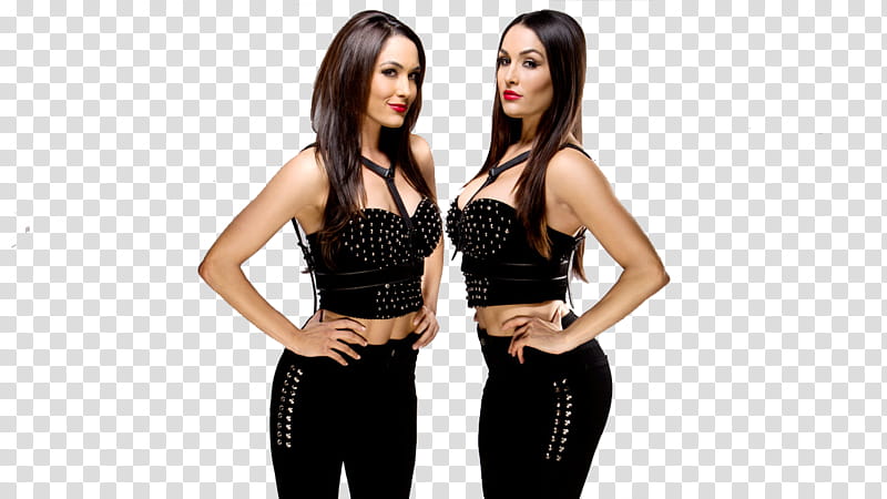 Bella Twins,  transparent background PNG clipart