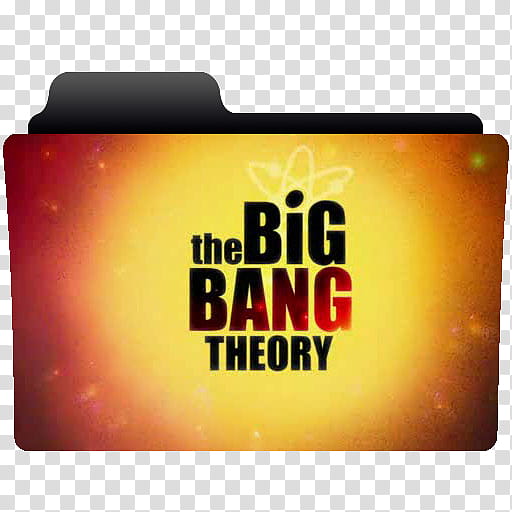 TV shows folder icons, Big bang  transparent background PNG clipart