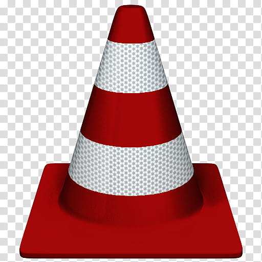Red Icon for Mac, vlc-RED , red and white traffic con transparent background PNG clipart