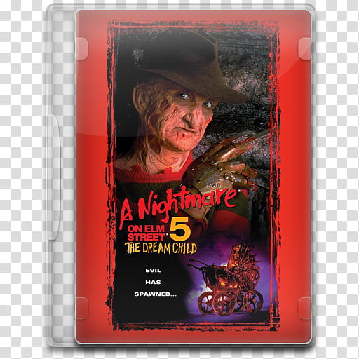 Movie Icon Mega , A Nightmare on Elm Street , The Dream Child transparent background PNG clipart