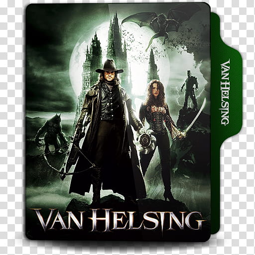Movies  folder icon, Van Helsing () transparent background PNG clipart