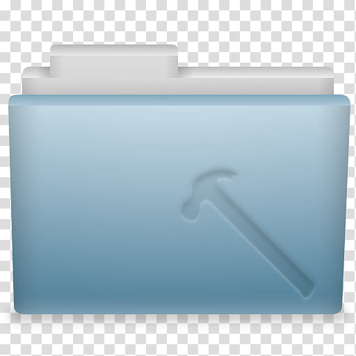 Similiar Folders, blue hammer engraved transparent background PNG clipart