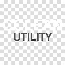 BASIC TEXTUAL, Cclean Utility logo transparent background PNG clipart