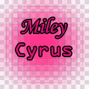 Text Miley Cyrus, Miley Cyrus transparent background PNG clipart