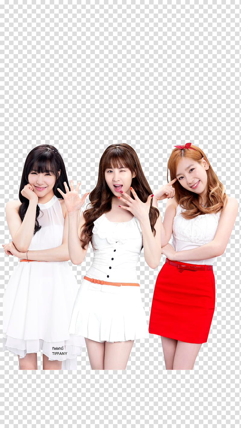 Tiffany Seohyun Taeyeon render transparent background PNG clipart