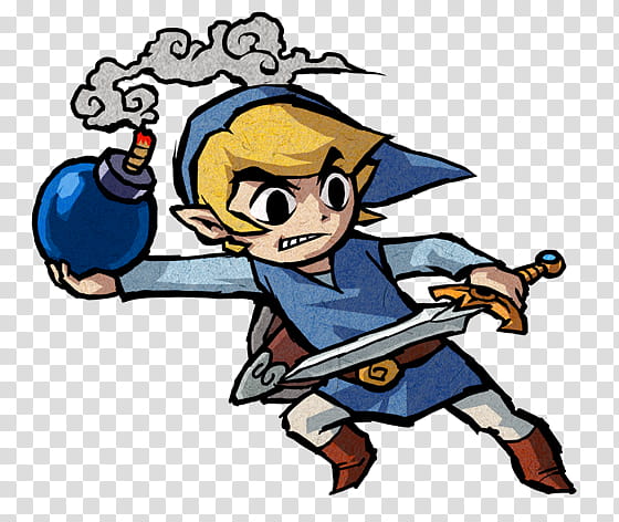 Free: The Legend Of Zelda Clipart Original - Link The Wind Waker
