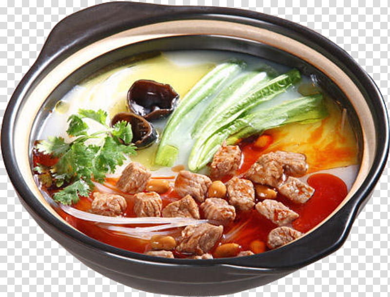 Chinese Food, Yunnan, Crossing The Bridge Noodles, Mixian, Beef Noodle Soup, Stewing, Rice Vermicelli, Pot Roast transparent background PNG clipart
