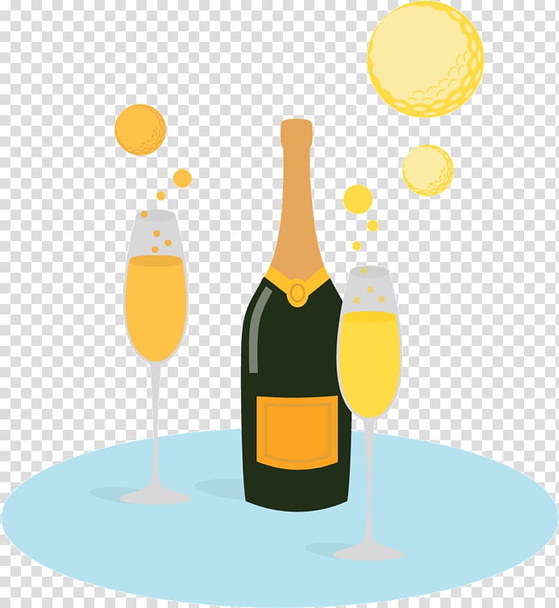 Golf, Champagne, Wine, Glass Bottle, Stemware, Allingesandvig, Bornholm, Yellow transparent background PNG clipart