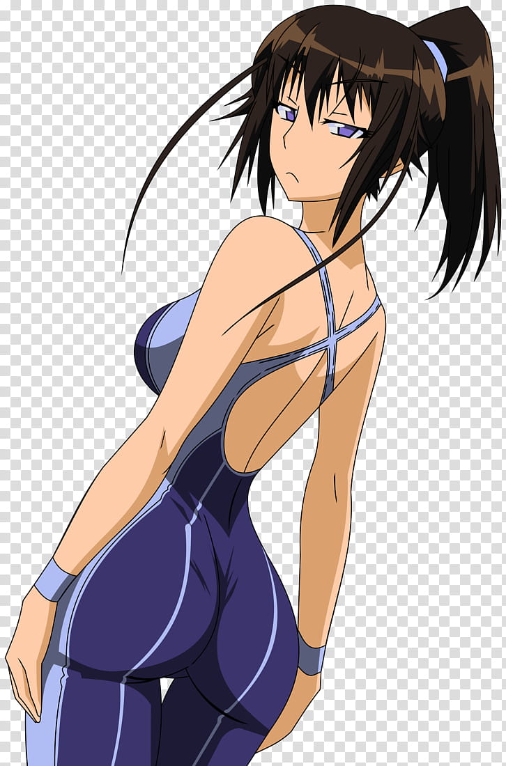 Kikaijima , woman wearing backless suit looking over her left shoulder illustration transparent background PNG clipart